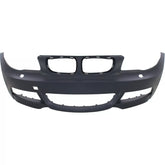 Front Bumper Cover For 2008-13 BMW 128i 135i Primed with M Package Fog Lamp Hole