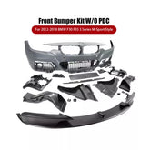 Front Bumper W/ PDC Fits 2012-2018 BMW F30 F35 3 Series (M-SPORT)(M-PACKAGE) Style 4 Door (SHIPPED)