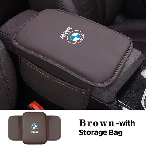 Leather Armrest Mat Arm Rest Protection Cushion Auto Armrests For BMW F10 F20 F30 E90 F80 F87 X1 X2 X3 X4 X5m X6m M2 M3 M4 M5 M6