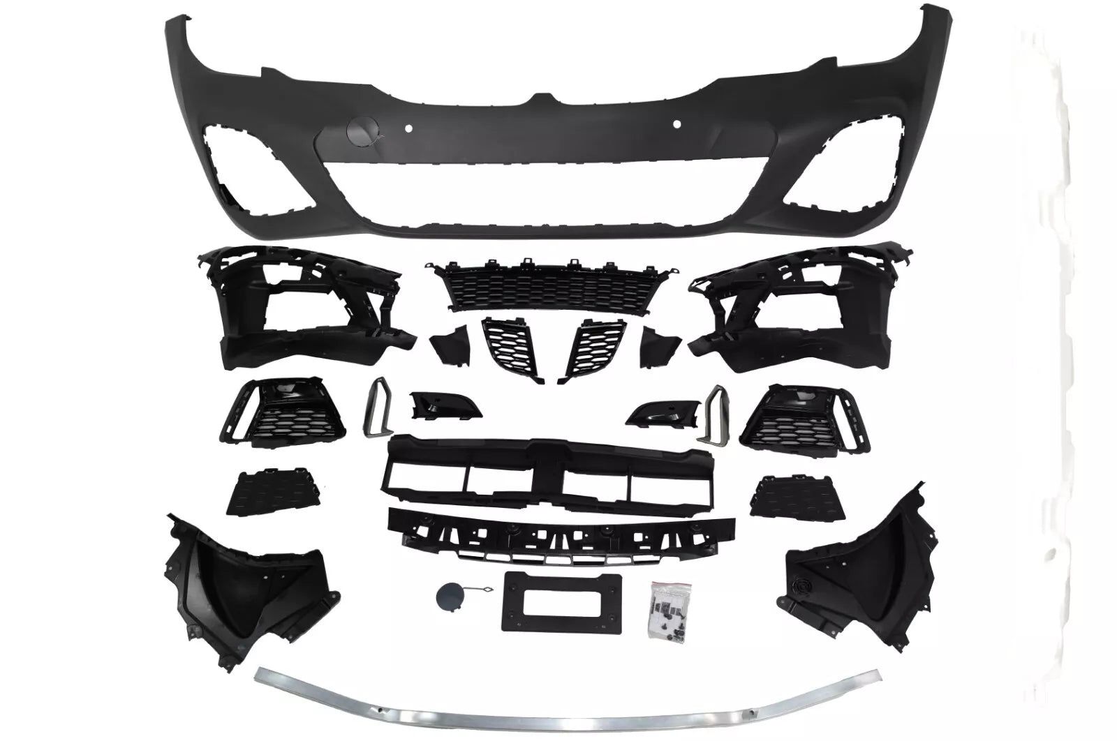 2019-2022 BMW PRE-LCI G20 3 Series, M340i Style Front Bumper With 4PDC