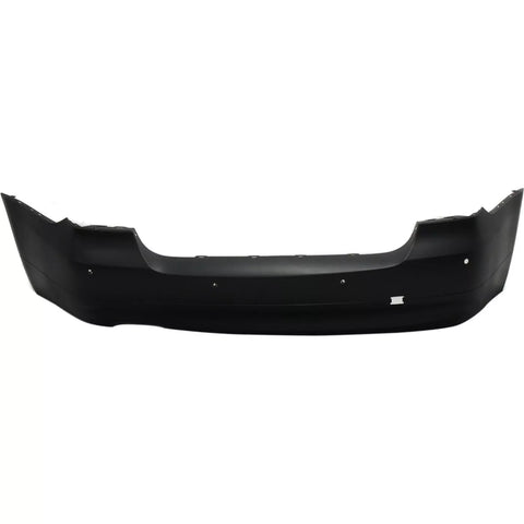 Rear Bumper Cover For 2007-2008 BMW 328i Sedan w/ PDC Sensor Holes Primed