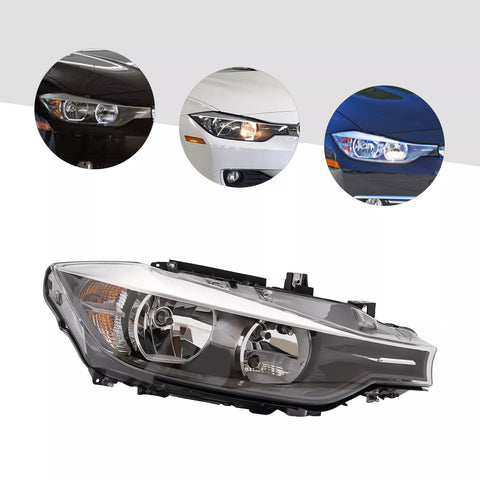 Halogen Headlight Right Side Passenger For BMW 320i 328i Sedan Wagon 2012-2015 (SHIPPED)
