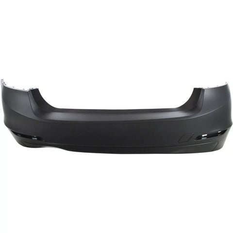 (PICKUP) Rear Bumper Cover For 2012-2015 BMW F30 320i 328i Sedan (EXHAUST HOLE ON LEFT SIDE)