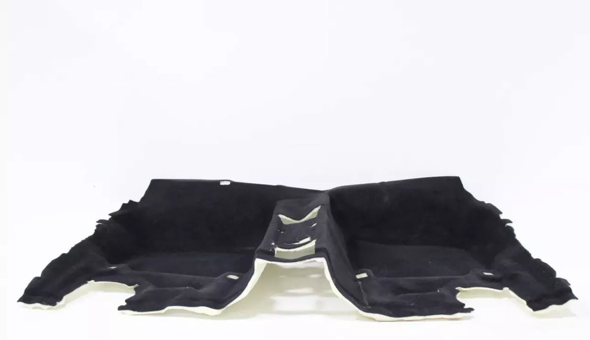 2013-2016 BMW 335I 328I F30 REAR FLOOR LOWER CARPET MAT COVER LINER OEM BLACK USED F30 PARTS(ONLY PICKUP)