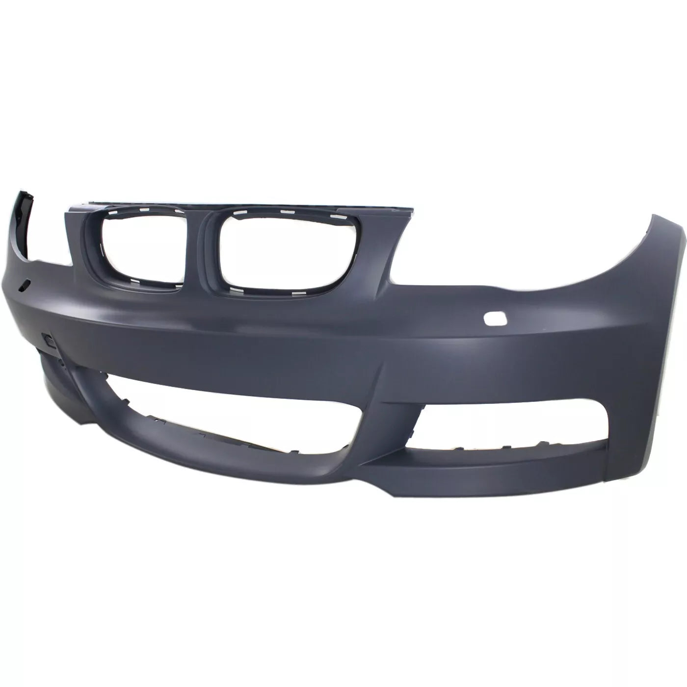 Front Bumper Cover For 2008-13 BMW 128i 135i Primed with M Package Fog Lamp Hole