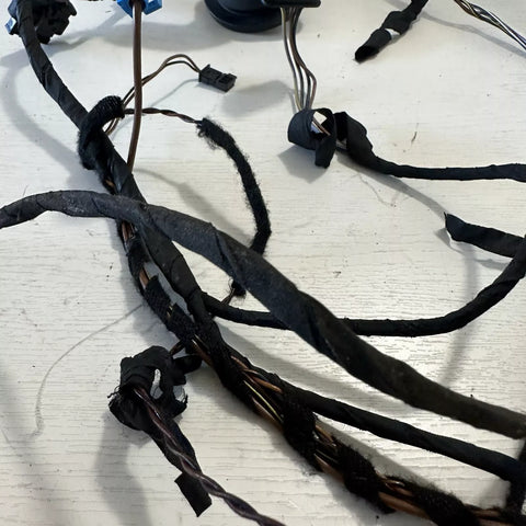 12-18 BMW F30 F34 F32 F33 REAR PARKING DISTANCE SONIC SENSOR HARNESS PDC OEM USED F30 PARTS(ONLY PICKUP)