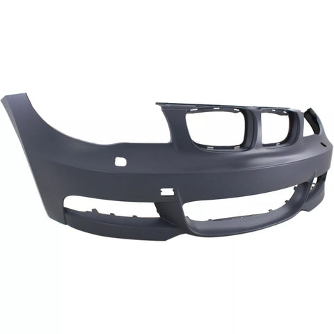 Front Bumper Cover For 2008-13 BMW 128i 135i Primed with M Package Fog Lamp Hole