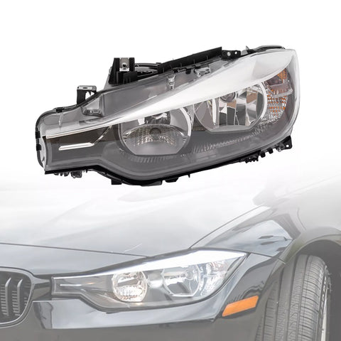 Halogen Headlight Driver Side Headlamp For 2012-2015 BMW 320i 328i Sedan (SHIPPED)