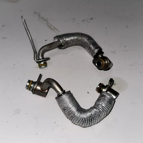 2012-2018 BMW N20 N26 328I 528I TURBOCHARGER TURBO COOLANT OIL LINES PIPES SET USED F30 PARTS(ONLY PICKUP)