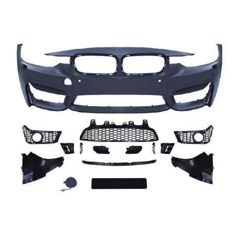 Front Bumper W/ PDC Fits 2012-2018 BMW F30 F35 3 Series (M-SPORT)(M-PACKAGE) Style 4 Door (SHIPPED)