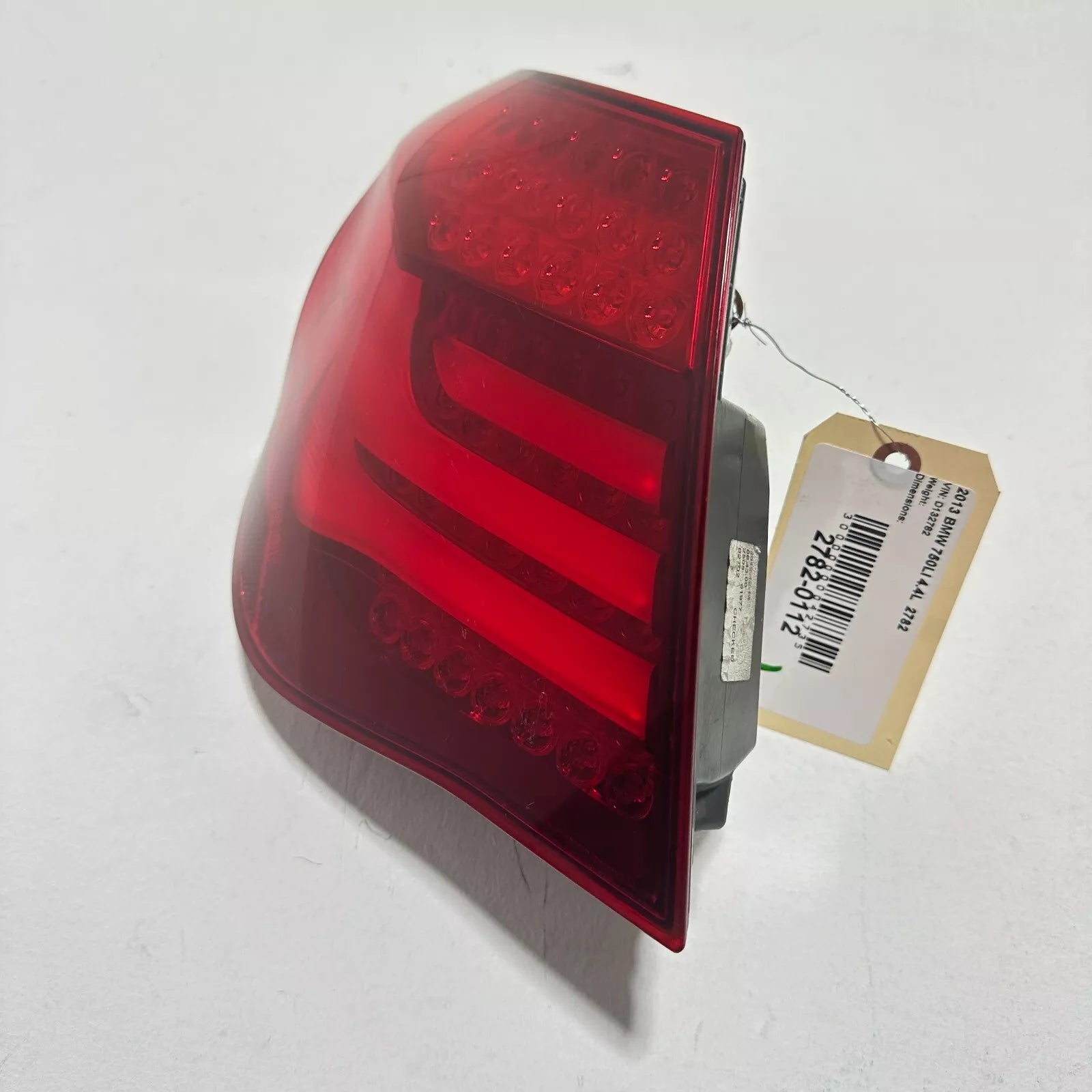2009-2015 BMW 750Li Rear Left Side Outer Taillight Light Lamp OEM