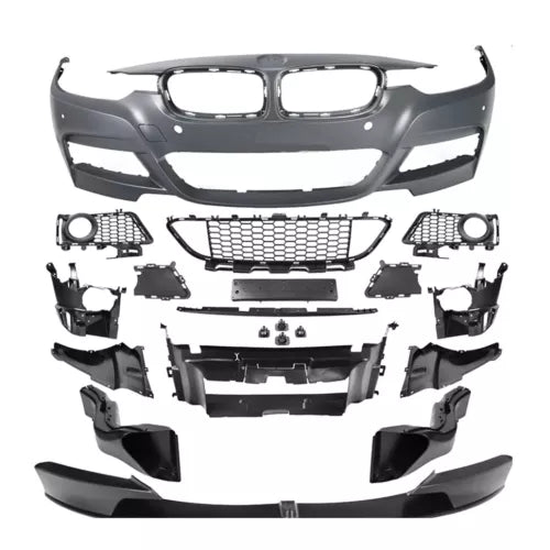 Front Bumper W/ PDC Fits 2012-2018 BMW F30 F35 3 Series (M-SPORT)(M-PACKAGE) Style 4 Door (SHIPPED)