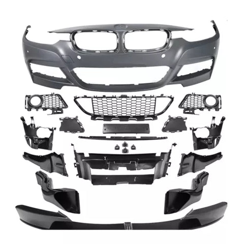 Front Bumper W/ PDC Fits 2012-2018 BMW F30 F35 3 Series (M-SPORT)(M-PACKAGE) Style 4 Door (SHIPPED)